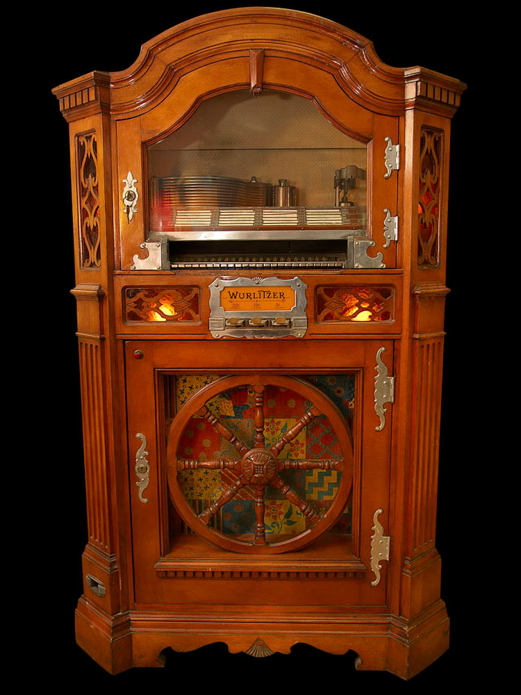 Jukebox Wurlitzer 780 whagon wheel