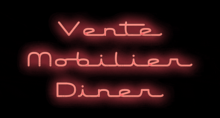 Mobilier style Diner vente